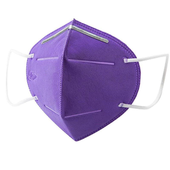 Kleurrijk Vouwbaar FFP2-Ultrasoon Masker Gelast met Regelbare Neusriem