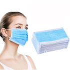 Blauwe van het het Gezichtsmasker van Kleuren Beschikbare Earloop Hoge de Filtratiecapaciteit van Hypoallergenic
