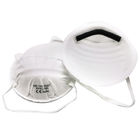 Multi Layered Disposable Dust Mask , Cupped Face Mask Nose Bridge Design