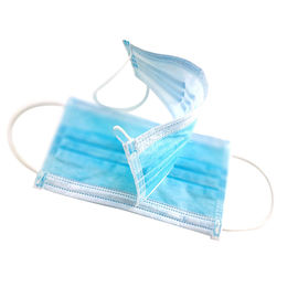 Personal Care Disposable Face Mask Weight 25grams With Secure Loop Earloop