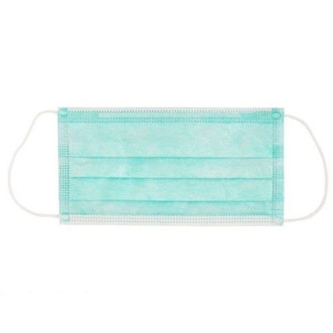 Het groene Masker van het Kleuren Beschikbare Medische Gezicht met Elastische Veilige In te ademen van de Oorlijn